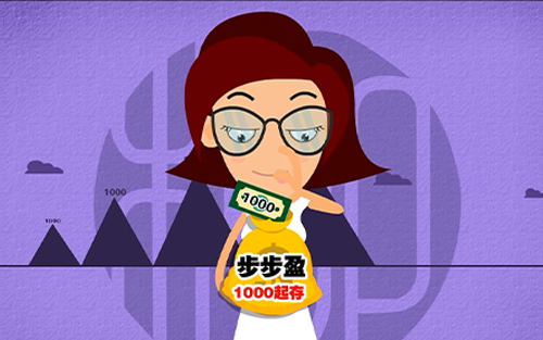 柳州银行步步盈动画片